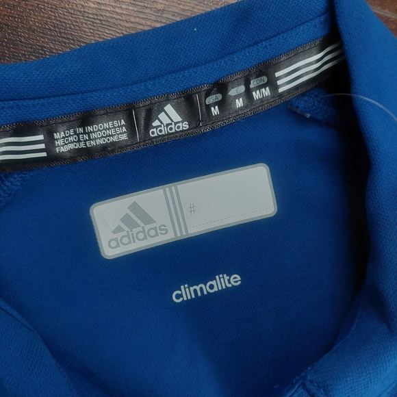 Adidas Climalite Polo Missisquoi Thunderbirds Polo NWT Size Medium - Picture 4 of 7